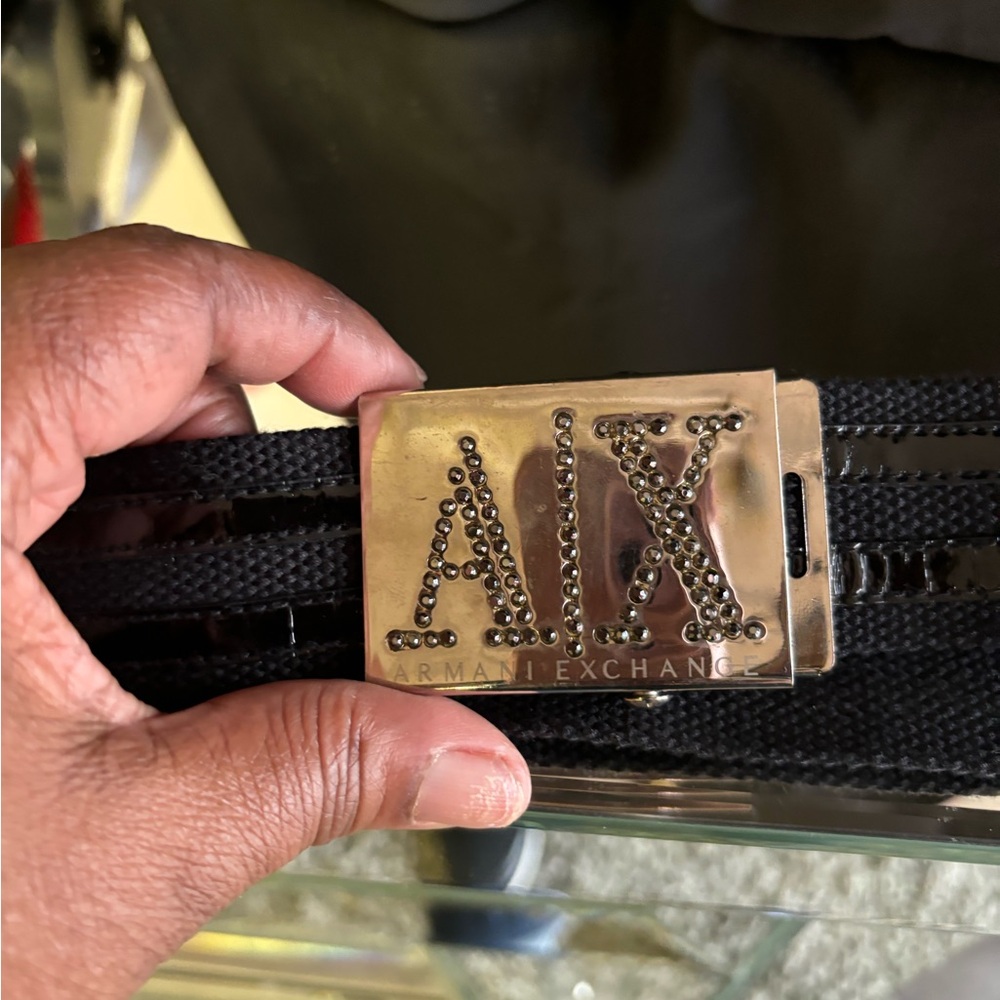 Armani Exchange belt small